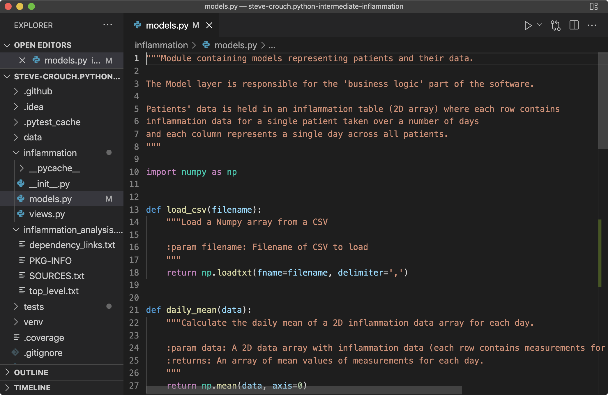 Syntax highlighting in Microsoft Visual Studio Code